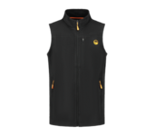 guru fleece gilet zwart