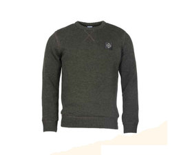 nash scope knitted crew jumper