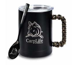 carplife thermal mug & carpy theelepel