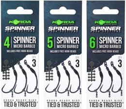 korda spinner hook sections spinner