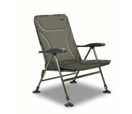 solar tackle undercover green recliner chair
