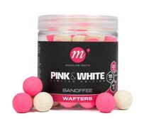 mainline fluoro pink & white banoffee wafters 15mm