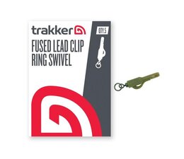 trakker fused lead clip - ring swivel