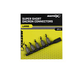 matrix fishing super short dacron connectors