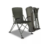 solar tackle undercover green foldable guest chair