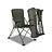 solar tackle undercover green foldable guest chair