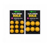 korda plastic slow sinking boilie - essential cell