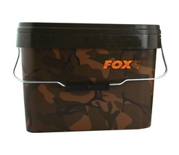 fox camo square bucket