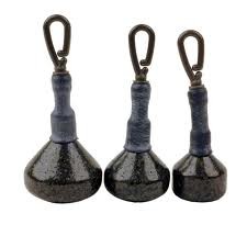 Ocean Fishing Ring Tackle Tool Water Drop Shape Weights Lead Sinker - Fishing Sinker And Fishing