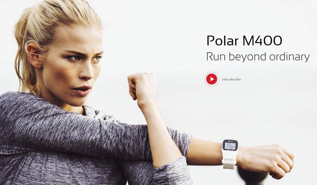 Polar M400 software update with Strava pause time indicator