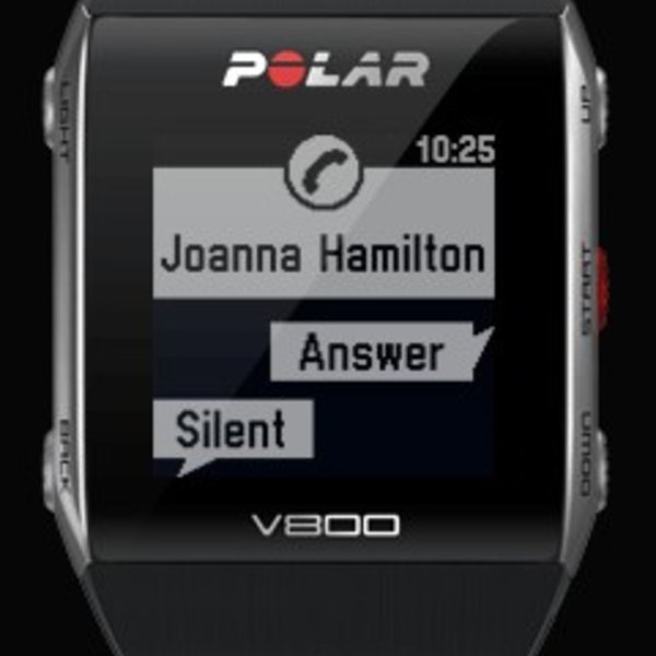 phone radar Polar V800 GPS Sport horloge