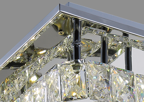 Plafondlamp Aban - 60 x 60 cm - Dimbaar LED licht