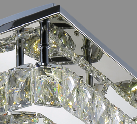 Plafondlamp Aban - 45 x 45 cm - Dimbaar LED licht