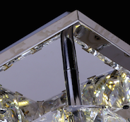 Plafondlamp Alim - Vierkant - verstelbaar LED licht