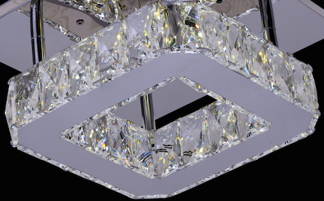 Plafondlamp Alim - Vierkant - verstelbaar LED licht