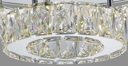 Plafondlamp Aza - 45 cm Ø - Dimbaar LED licht