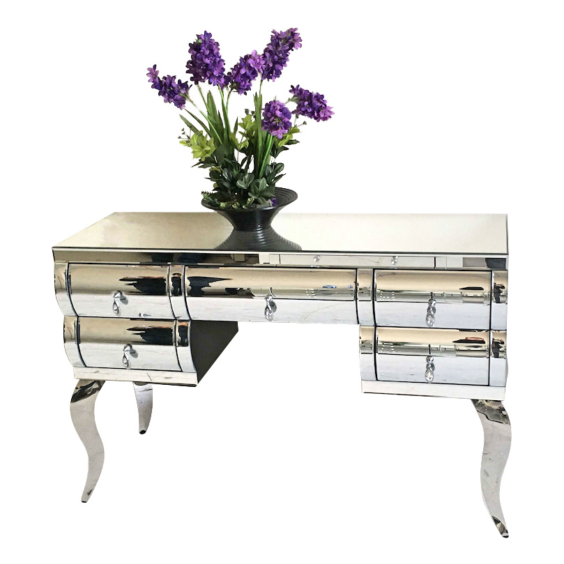 Dressoir / Kaptafel Sirella 80 x 120 cm - Spiegelglas