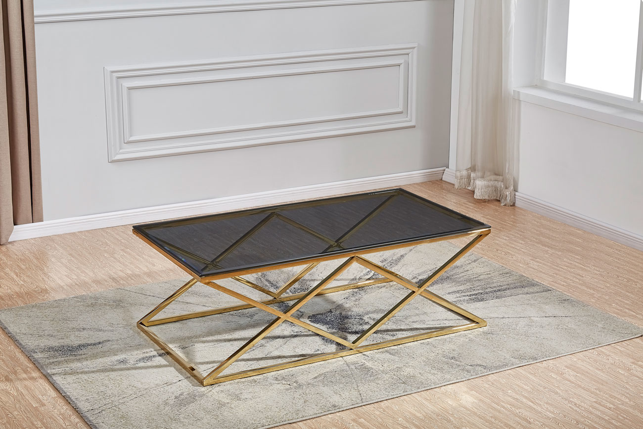 Salontafel iDOL Goud 130 x 70 cm