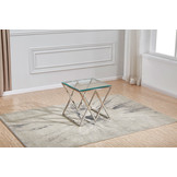 Bijzettafel Idol Zilver 55 x 55 x 55 cm