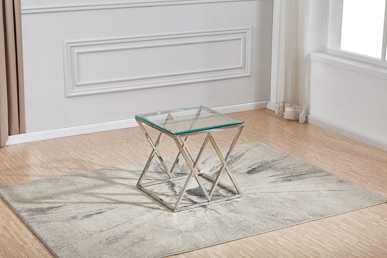 Bijzettafel Idol Zilver 55 x 55 x 55 cm