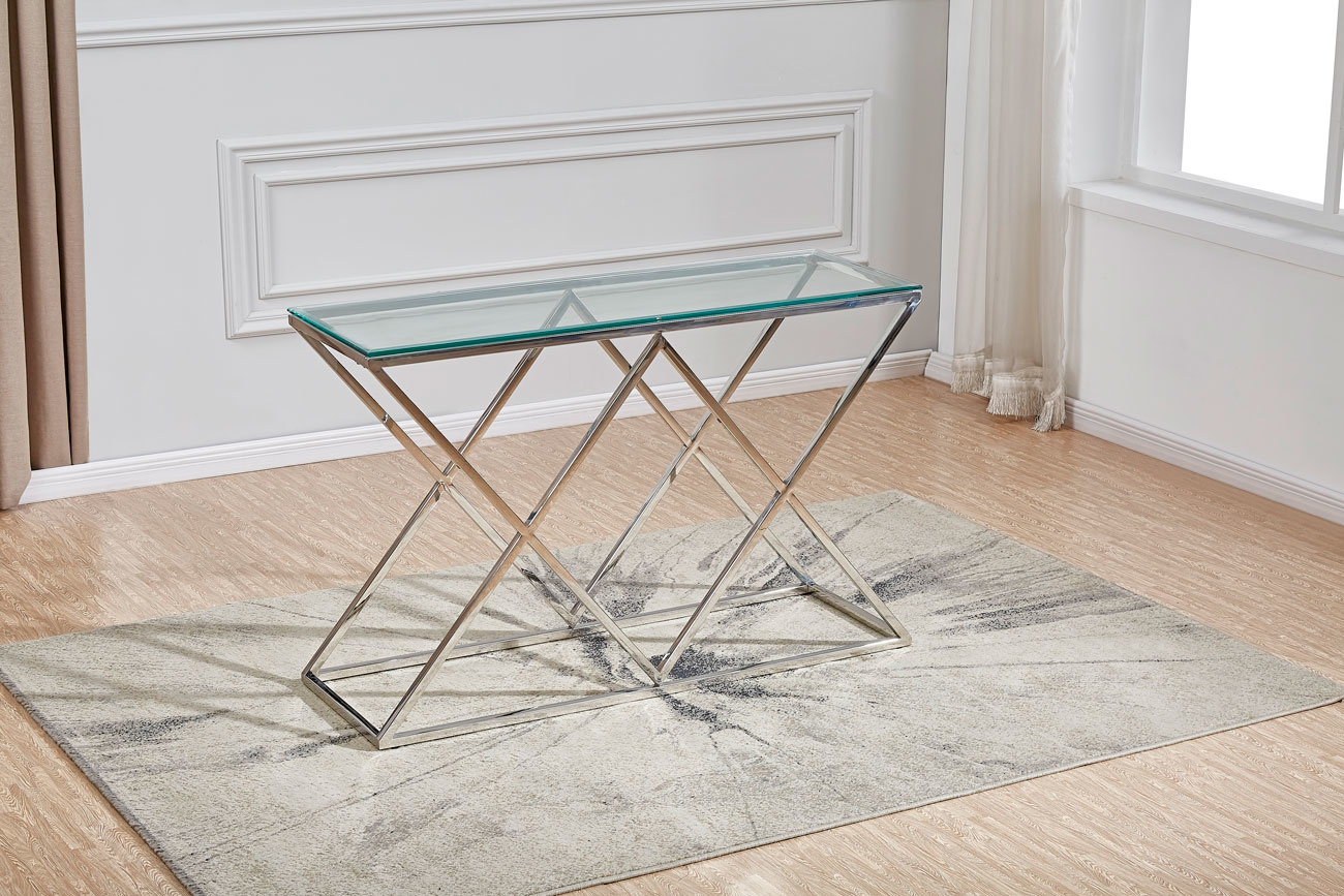 Sidetable / Dressoir Idol Zilver 120 x 40 x 78 cm