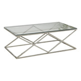 Salontafel Idol Zilver 130 x 70 cm