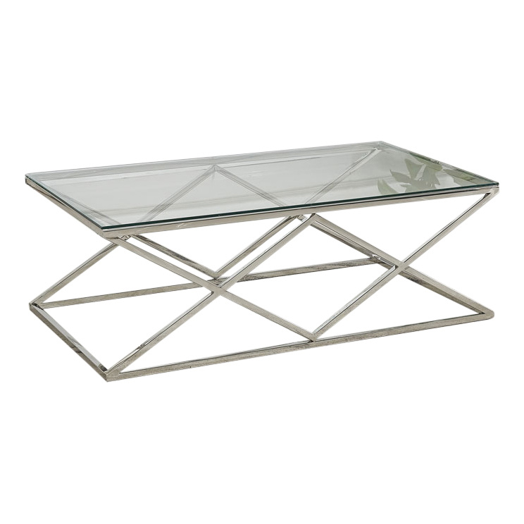 Salontafel Idol Zilver 130 x 70 cm