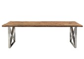 Eettafel Rixos Zilver Sleeper Wood