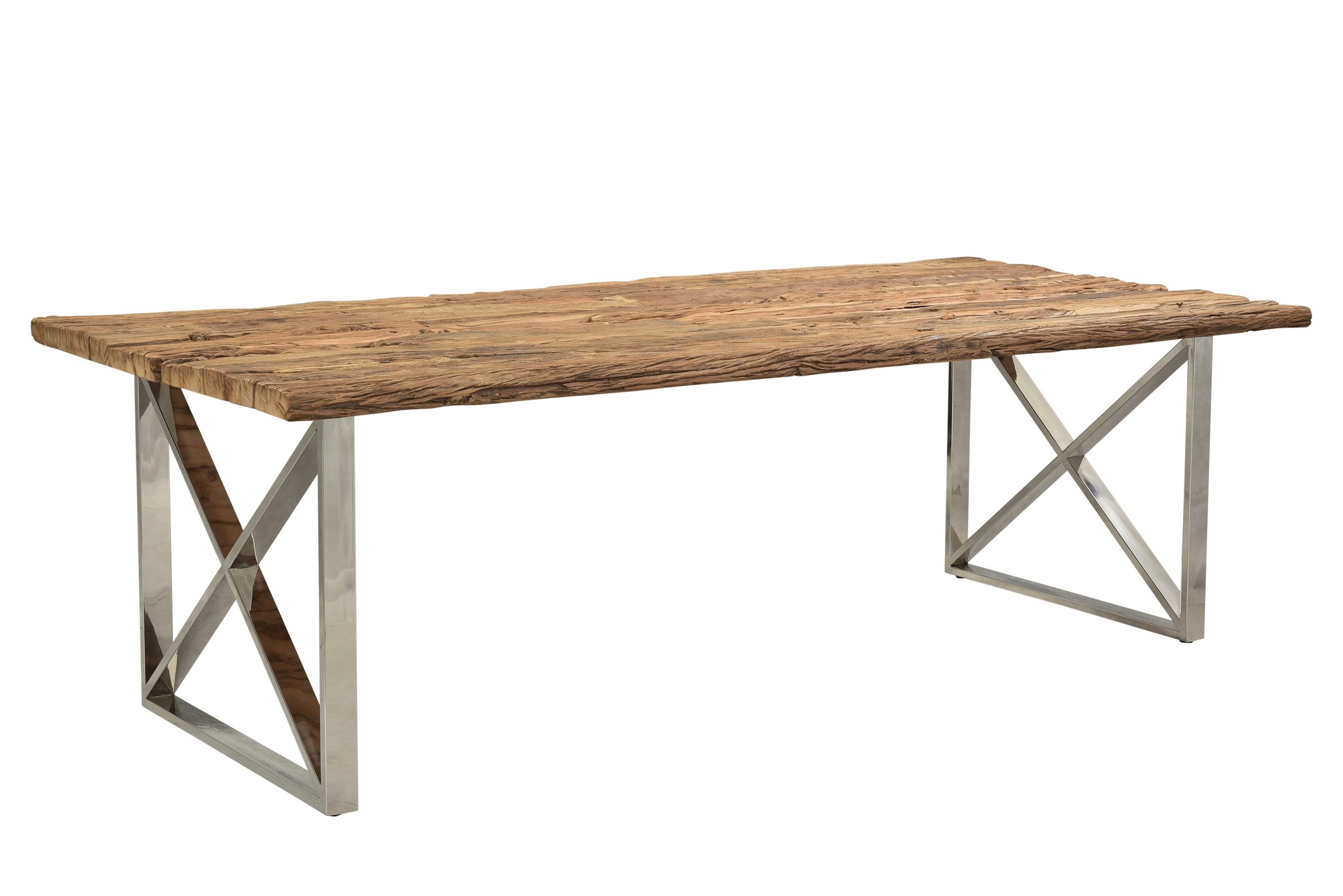Eettafel Rixos Zilver Sleeper Wood 160 x 90 cm