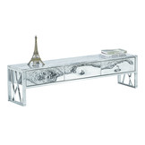 TV-Meubel Aspen Zilver 160 x 40 cm