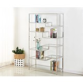 Wandmeubel Sierra Zilverkleurig 100 x 40 x 180 CM