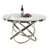 Eettafel Calvin Goud 130 x 75 cm