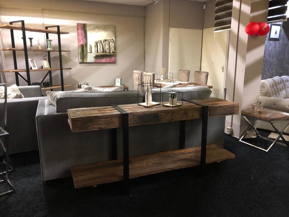 TV-Meubel Rixos Sleeper Wood met lades 180 x 80 cm
