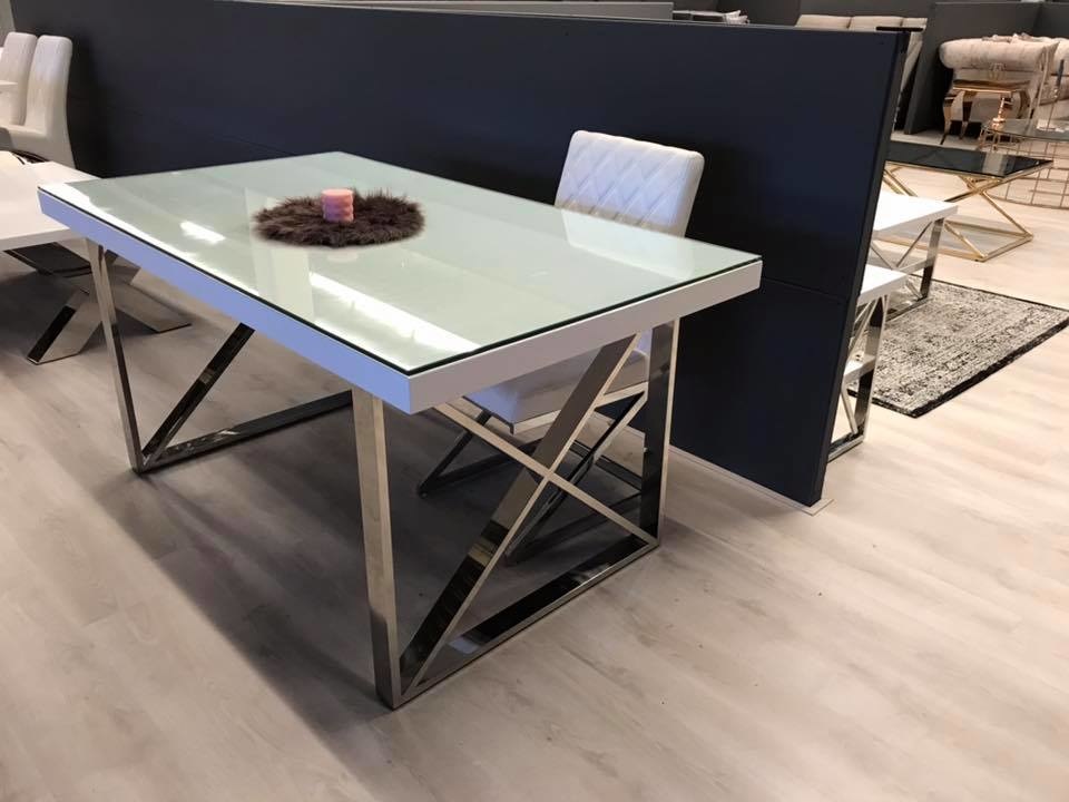 Eettafel Rixos Wit MDF 160 x 90 cm
