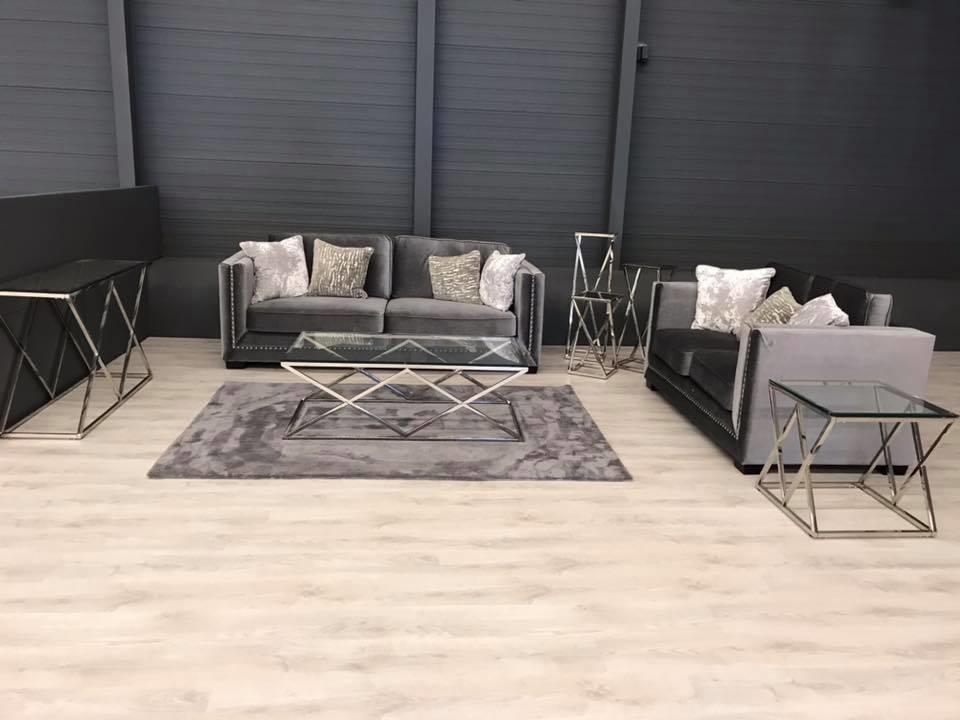 Bijzettafel Idol Zilver 55 x 55 x 55 cm