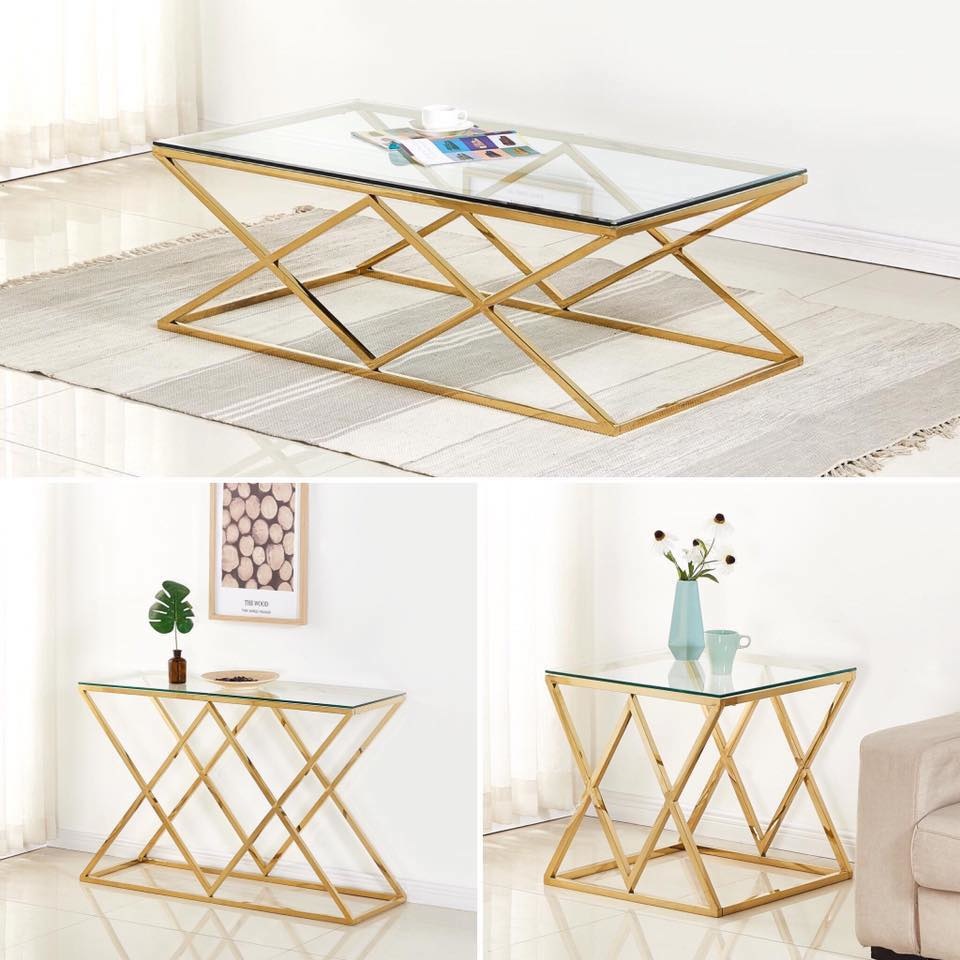 Salontafel iDOL Goud 130 x 70 cm