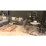 Salontafel Idol Zilver 130 x 70 cm