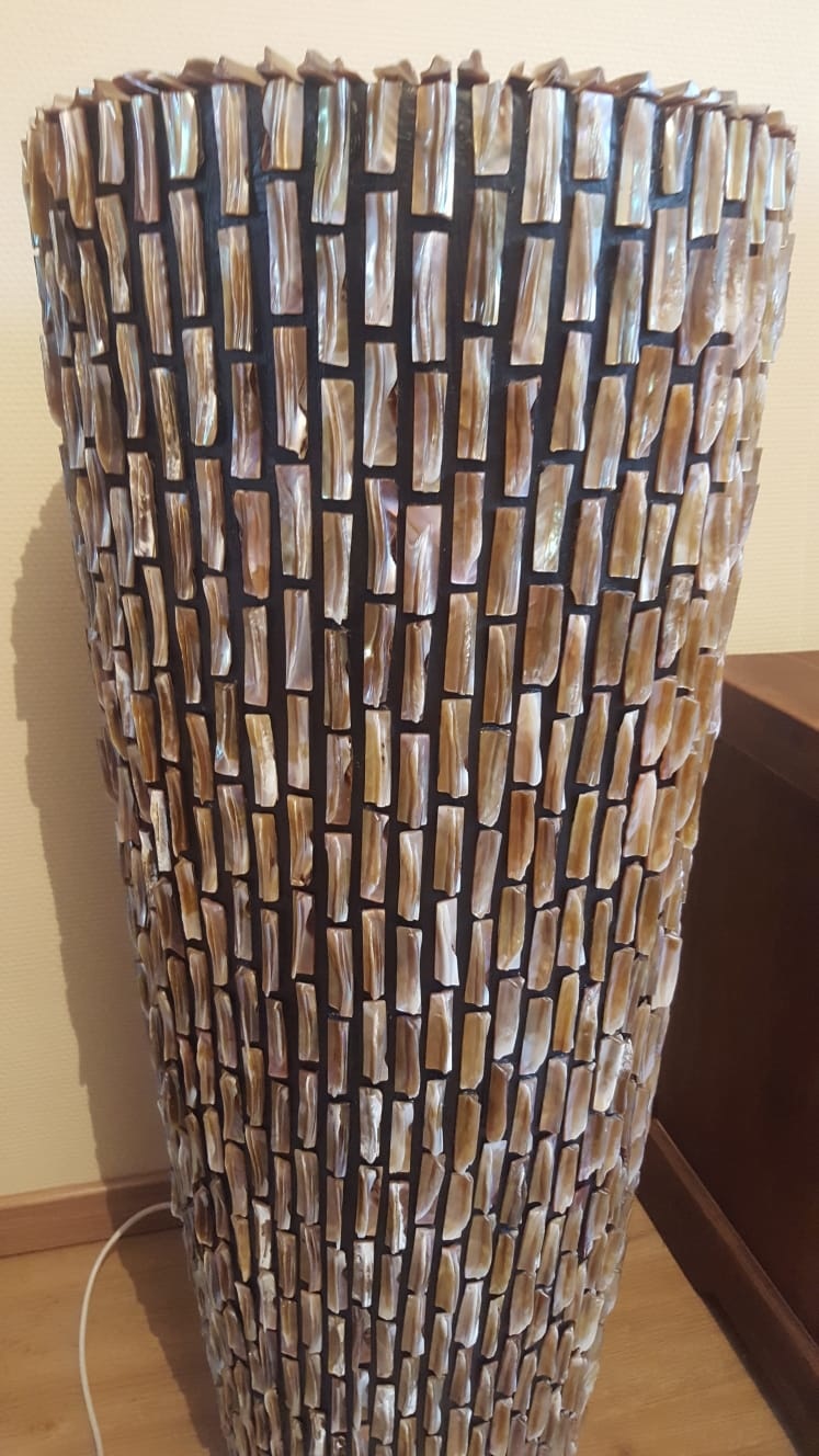 Schelpvaas Groot 130 cm - Eric Kuster Style