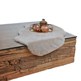 Blok Salontafel Sleeper Wood 100 x 100 cm