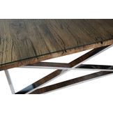 Salontafel Rixos Sleeper Wood 100 x 100 cm