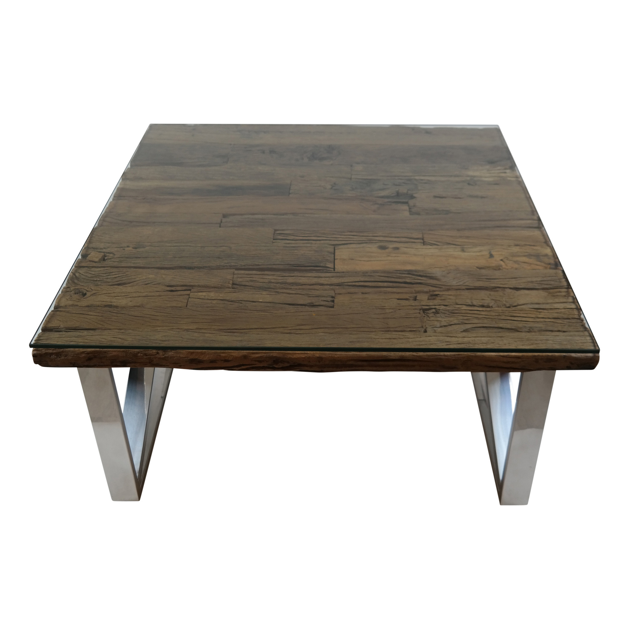 Salontafel Rixos Sleeper Wood 100 x 100 cm