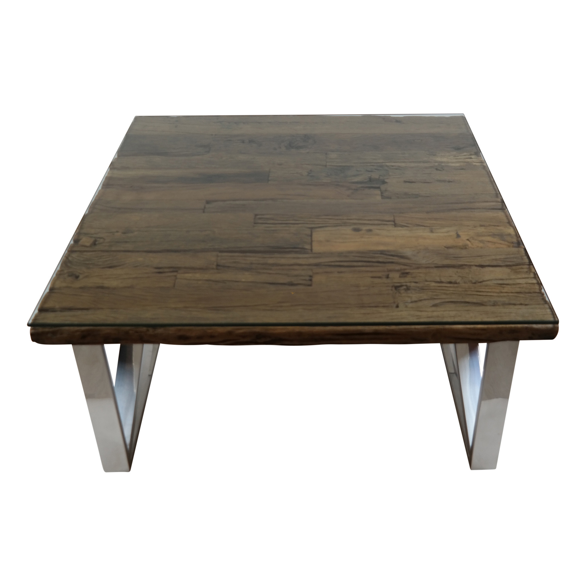 Salontafel Rixos Sleeper Wood 100 x 100 cm