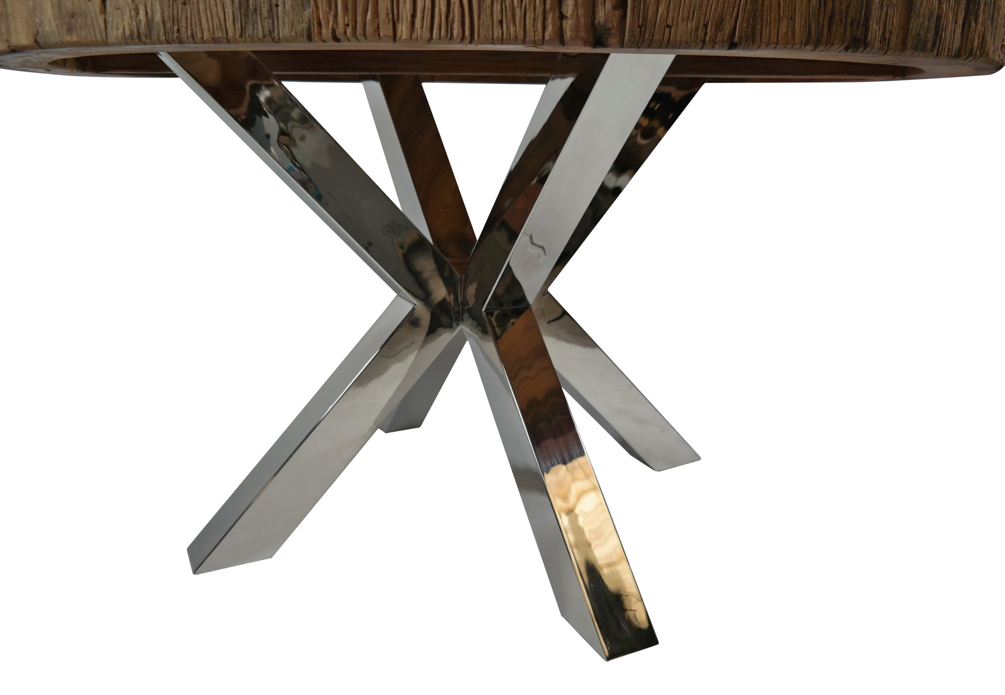 Ronde Eettafel Rixos Zilver Sleeper Wood