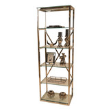 Wandkast Sierra Zilverkleurig 60 x 40 x 180 CM