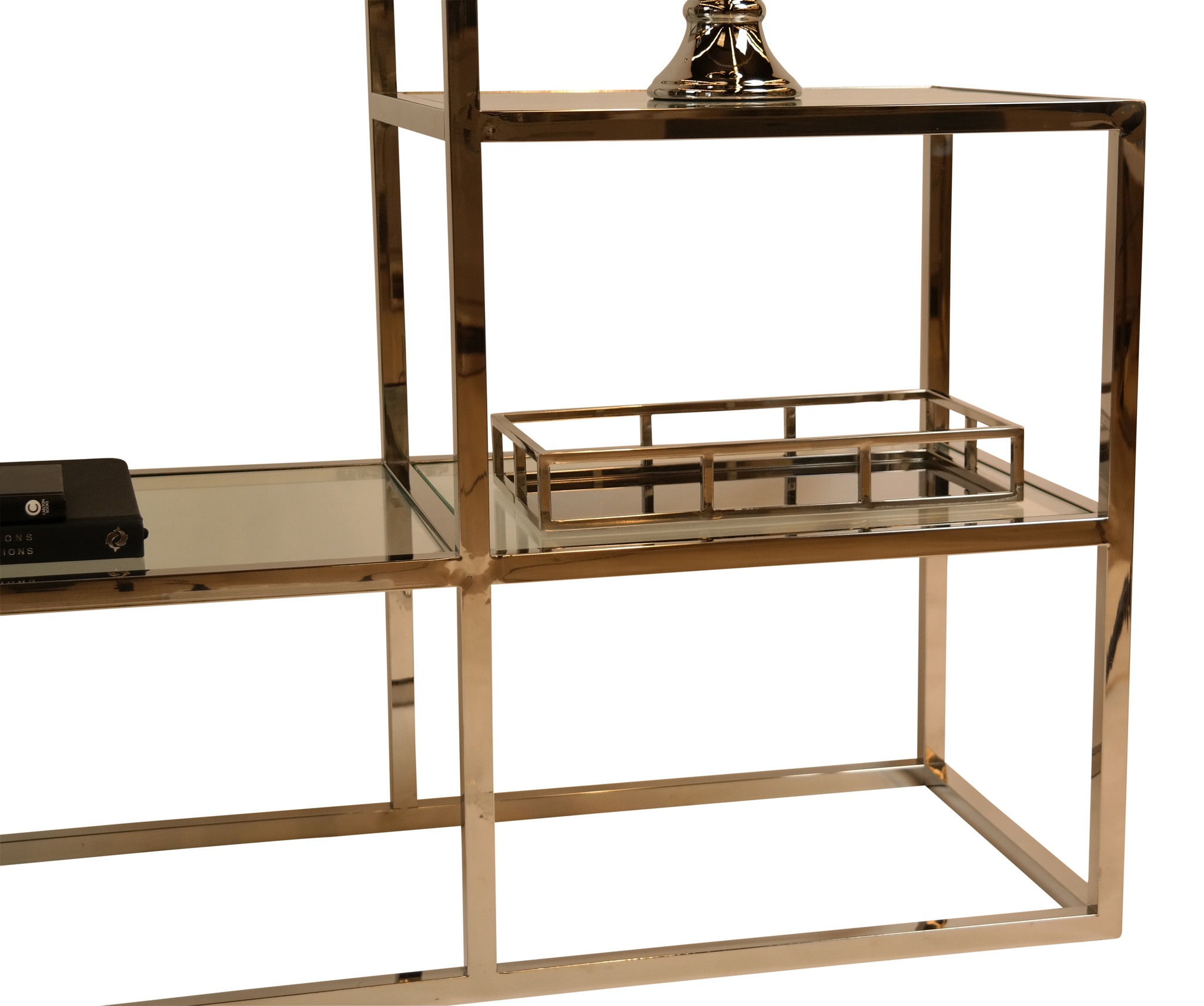 Wandmeubel Julien Zilverkleurig 140 x 40 x 95 CM