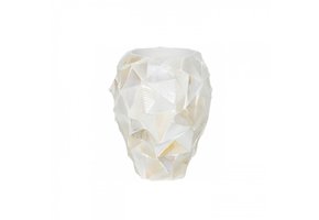 Pot Mother of Pearl D17 H24 - Creme - Schelpenvaas