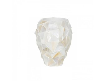 Pot Mother of Pearl D17 H24 - Creme - Schelpenvaas