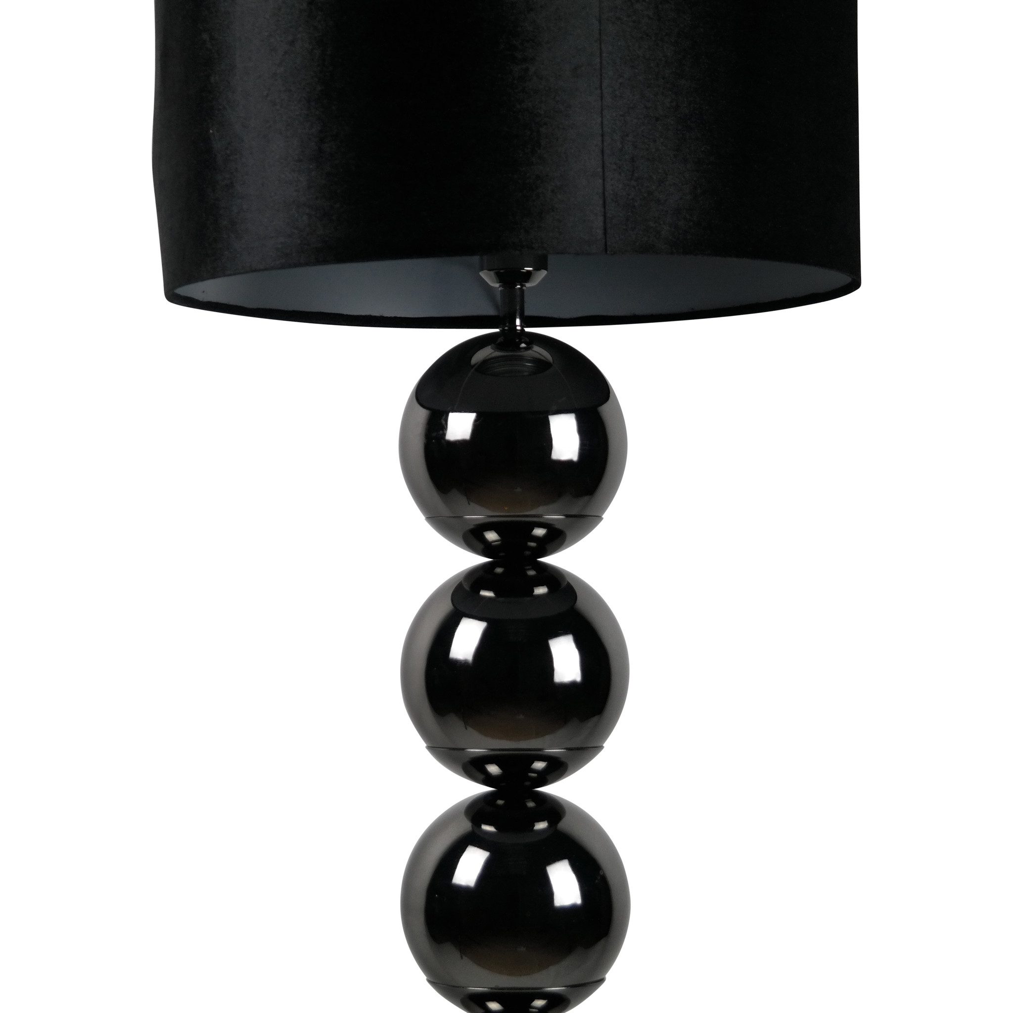 Bollamp - Antraciet - Vloerlamp - Vierkante Voet