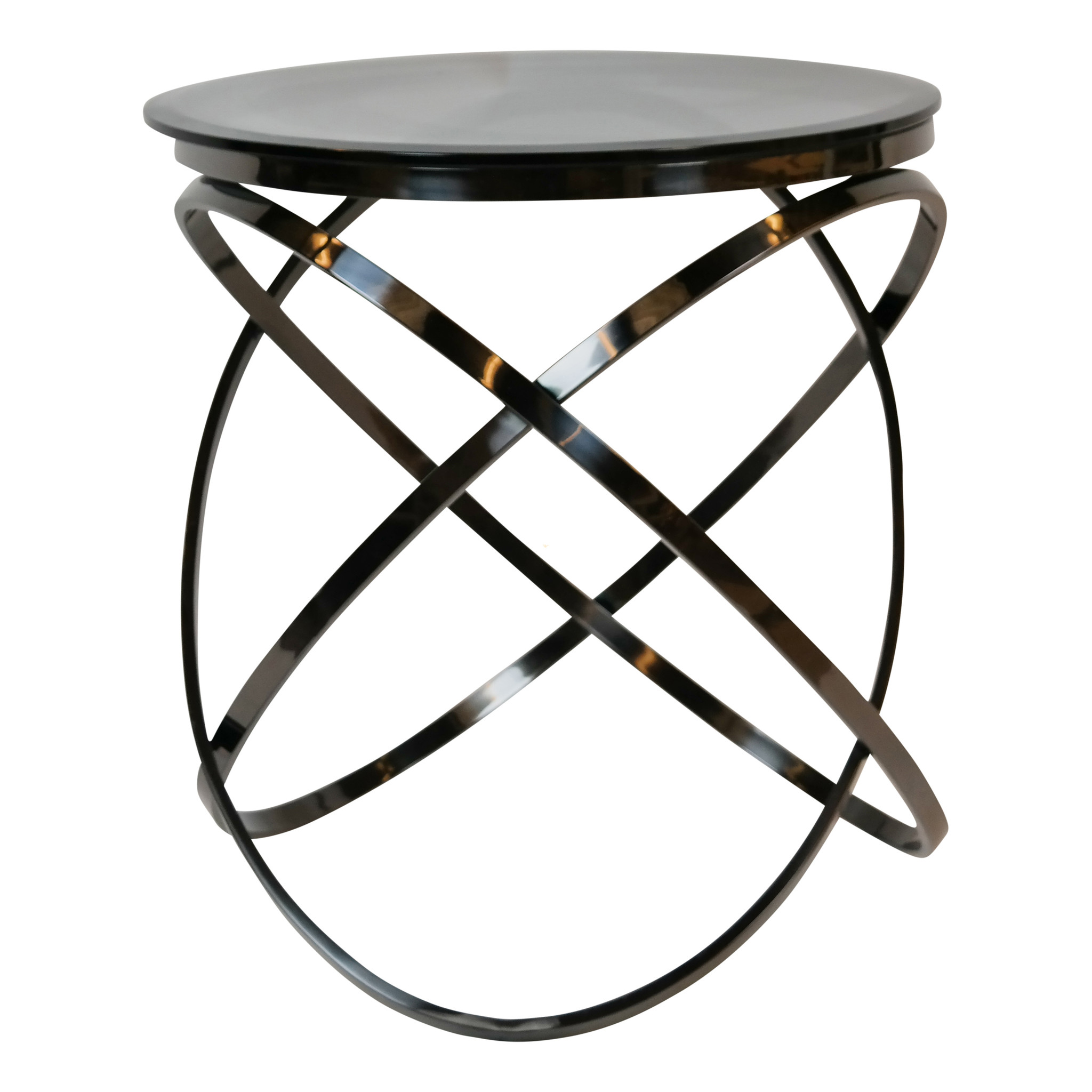 Bijzettafel Calvin Zilver 55 x 55 cm