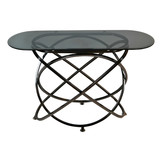 Sidetable Calvin Zilver 120 x 40 cm